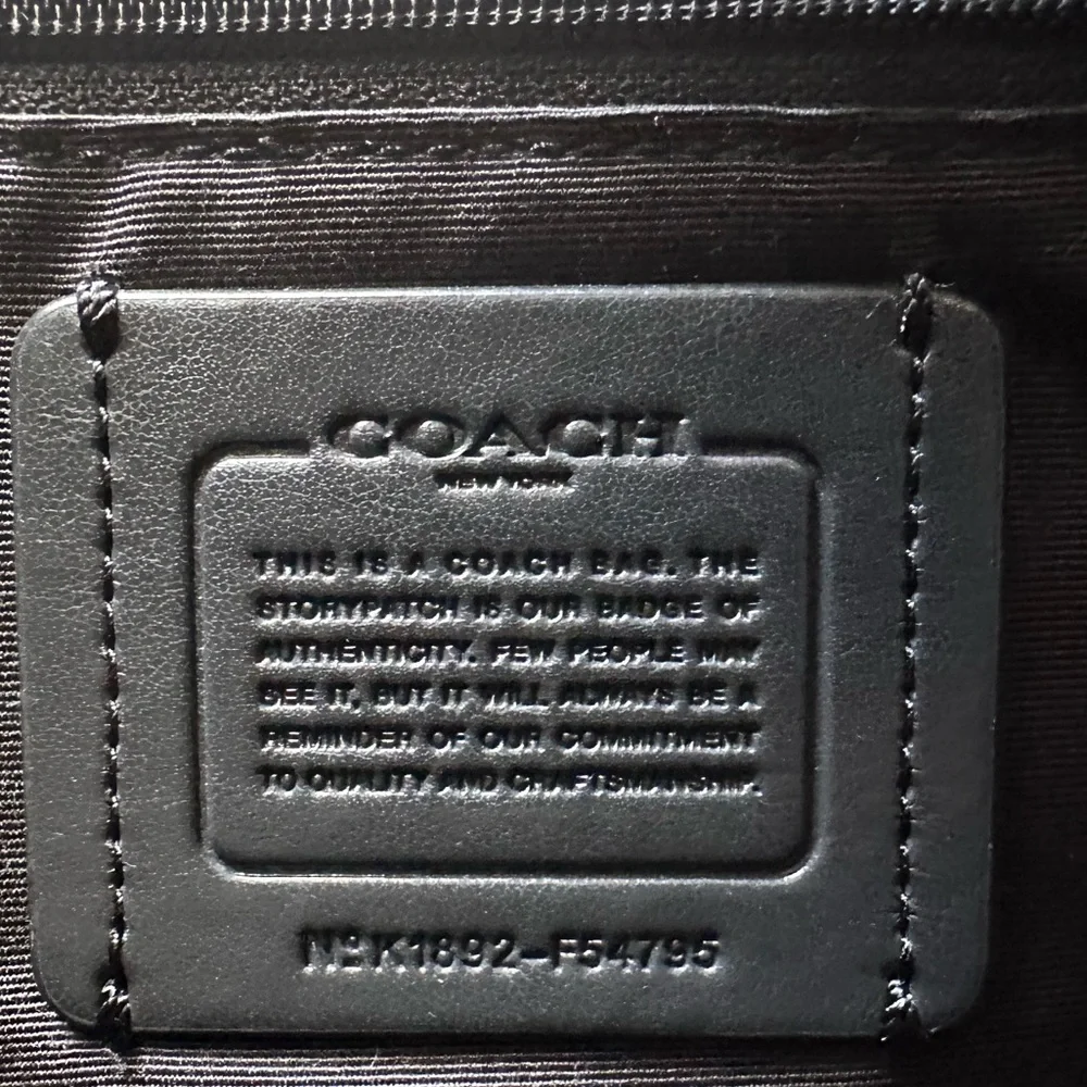 Coach Billie Backpack In Signature Jacquard - Excellent Condition! - Picture 8 of 13